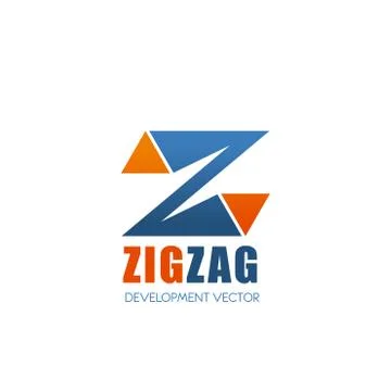 Development company vector letter Z icon 스톡 일러스트