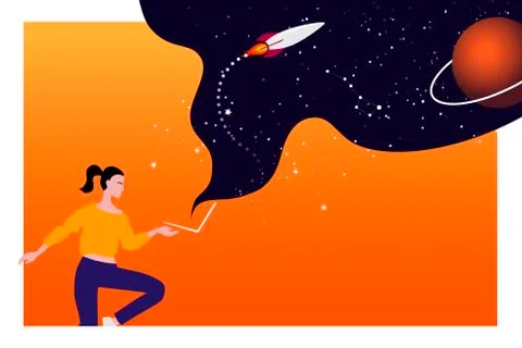 Development of computer programs and applications, Stockillustratie