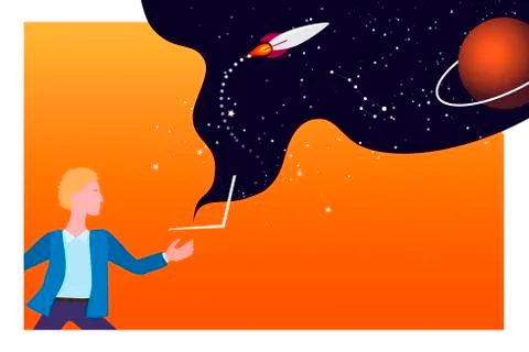 Development of computer programs and applications, Stockillustratie