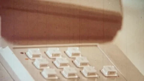 Development of computer technology. THE USSR. 1980s (103) Stock Footage 235851308