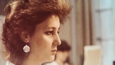 Development of computer technology. THE USSR. 1980s (110) Stock Footage 235851599