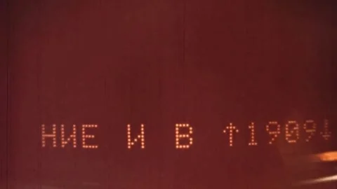 Development of computer technology. THE USSR. 1980s (111) Stock Footage 235851677