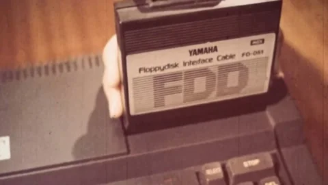 Development of computer technology. THE USSR. 1980s (116) Stock Footage 235851913