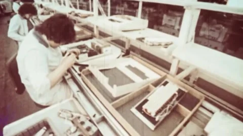 Development of computer technology. THE USSR. 1980s (139) Stock Footage 235853720