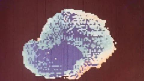 Development of computer technology. THE USSR. 1980s (141) Stock Footage 235853818