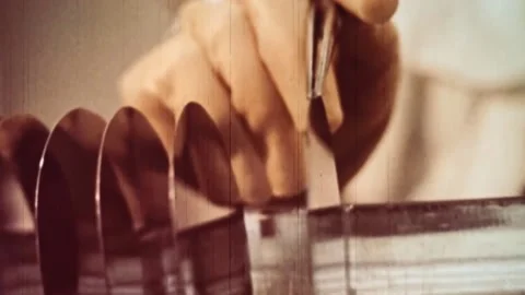 Development of computer technology. THE USSR. 1980s (77) Stock Footage 235854385