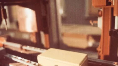 Development of computer technology. THE USSR. 1980s (84) Stock Footage 235854655