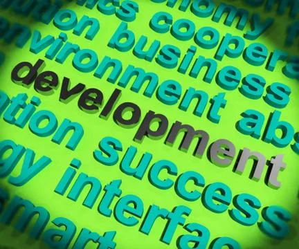 Development concept icon means programming design or product inv Stock Illustration