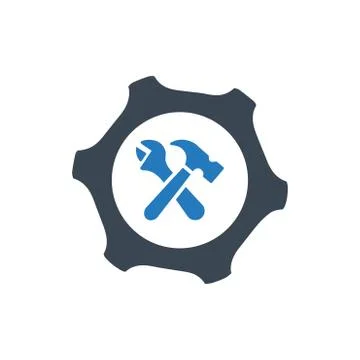 Development, Construction Icon Stock Illustration