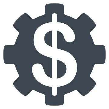 Development Cost Icon Stock Illustration