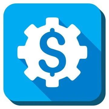 Development Cost Icon Illustrazione stock