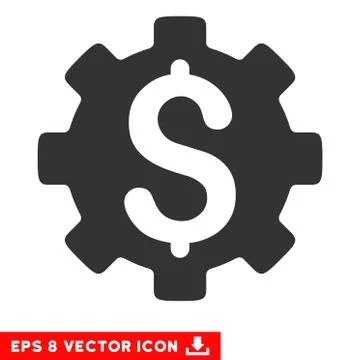 Development Cost Vector Eps Icon Stock Illustration