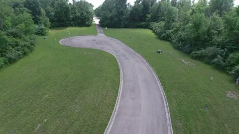 Development Cul-de-sac Suburban Street Video stock 146743205