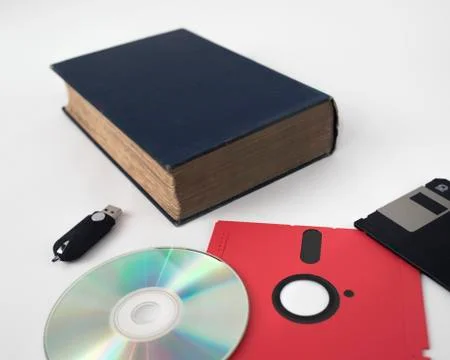 Development of data storage technology Stock Photos