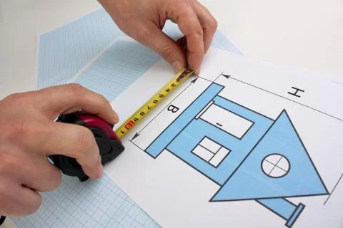 Development drawings Foto stock