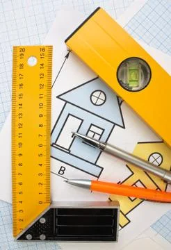 Development drawings Stock Photos