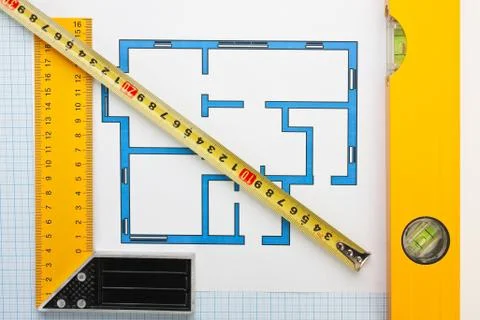 Development drawings Foto stock