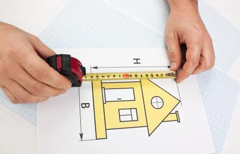 Development drawings Foto stock