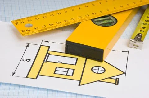 Development drawings Foto stock