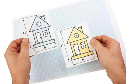 Development drawings Stock Photos