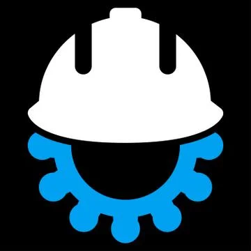 Development Flat Icon Illustrazione stock