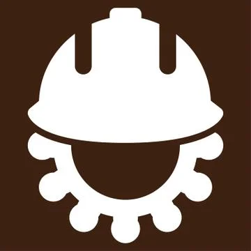 Development Flat Icon Illustrazione stock