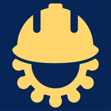 Development Flat Icon Illustrazione stock