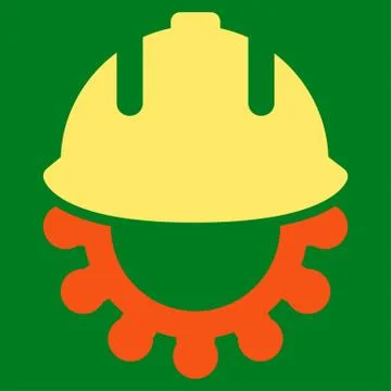Development Flat Icon Illustrazione stock