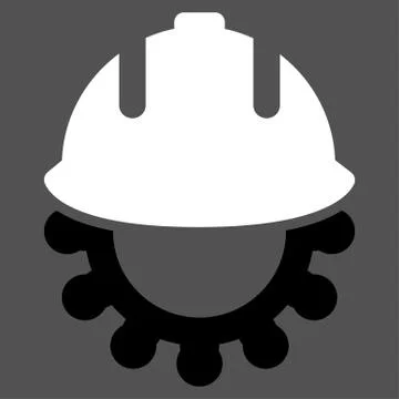 Development Flat Icon Illustrazione stock
