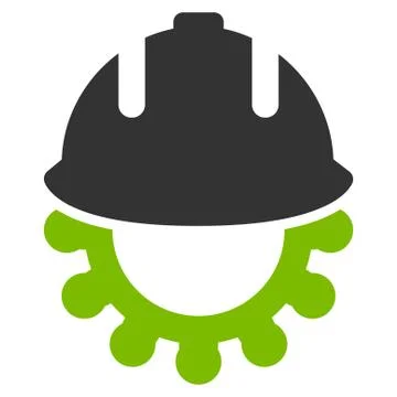 Development Flat Icon Illustrazione stock