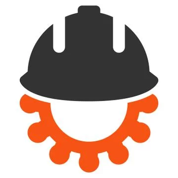 Development Flat Icon Illustrazione stock