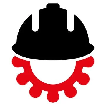 Development Flat Icon Illustrazione stock