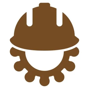 Development Flat Icon Illustrazione stock