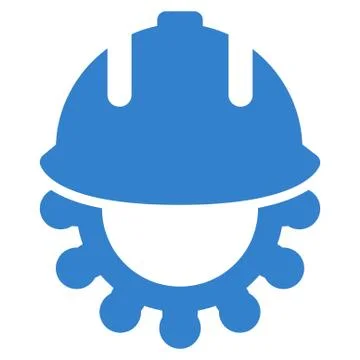 Development Flat Icon Illustrazione stock
