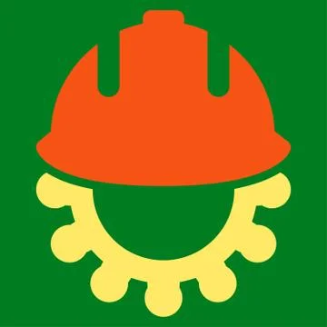 Development Flat Icon Illustrazione stock