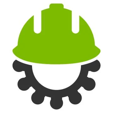 Development Flat Icon Illustrazione stock