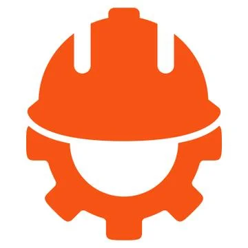 Development Flat Icon Illustrazione stock