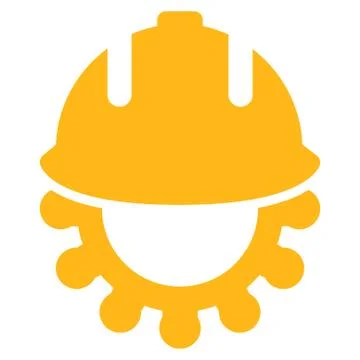 Development Flat Icon Illustrazione stock