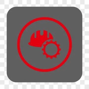 Development Hardhat Interface Toolbar Button Illustrazione stock