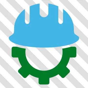 Development Hardhat Vector Icon Illustrazione stock