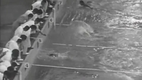 Development of Japan after the war. Supervised by the USA (87) Stock Footage 237861350