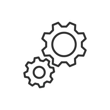 Development, in line design. Development, growth, progress, improvement Stock Illustration