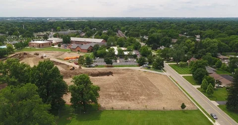 Development at a local school Stock Footage 106762885