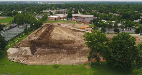 Development at a local school Stock Footage 106762914