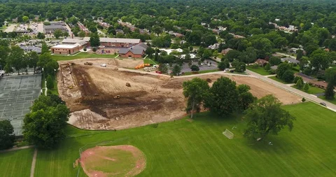 Development at a local school Stock Footage 106798105