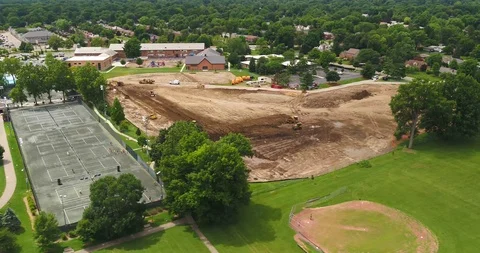 Development at a local school Stock Footage 106798116