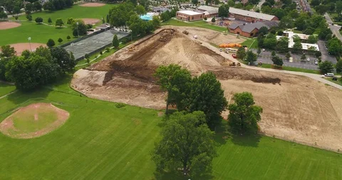 Development at a local school Stock Footage 106798118