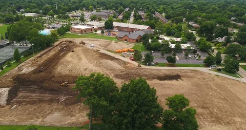 Development at a local school Stock Footage 106798119