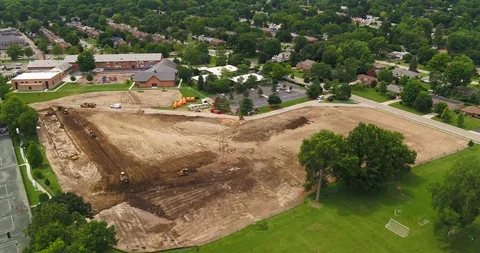 Development at a local school Stock Footage 106798137