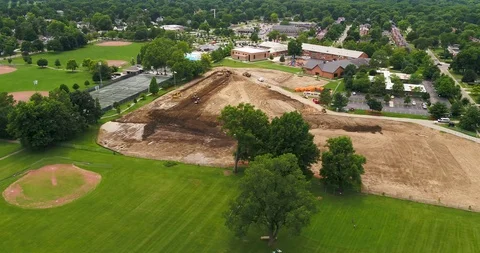Development at a local school Stock Footage 106798179